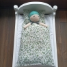 Puppenbettwäsche aus Musselin, für kleine Puppenwagen