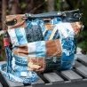 High-End Designertasche - UPCYCLING Jeans-Leder-Tasche