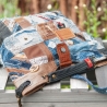High-End Designertasche - UPCYCLING Jeans-Leder-Tasche