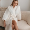 Premium Waffelbademantel für Hotel, Spa und private Entspannung