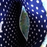 Rucksackbeutel/Stoffbeutel Yuna Punkte blau