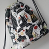 Rucksackbeutel/Stoffbeutel Yuna she sews