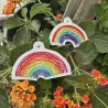 ITH  - 2  verschiedene Regenbogen Anhänger 