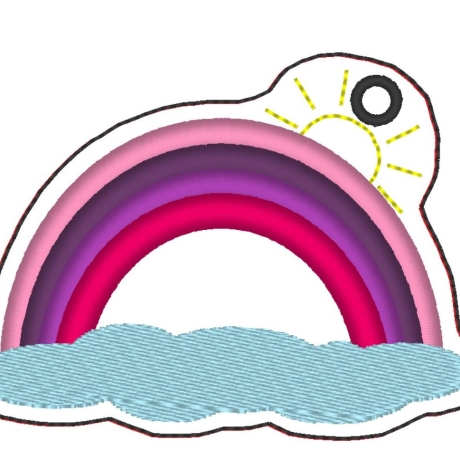 Regenbogen/ Regenbogenschlüsselanhänger