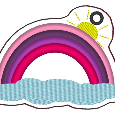 Regenbogen/ Regenbogenschlüsselanhänger