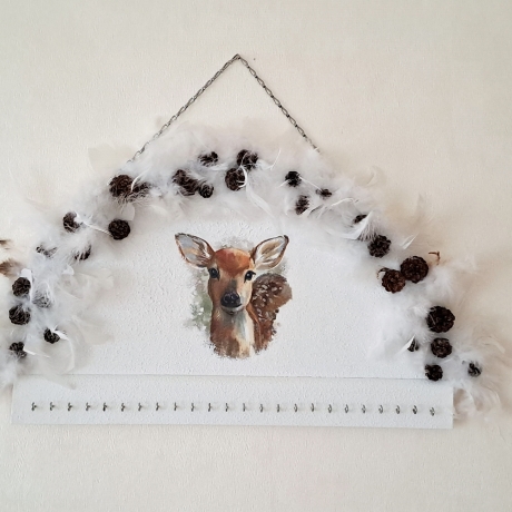 Adventskalender zum Befüllen Garderobe Garderobenhaken