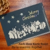 Weihnachtskarte frohe Weihnachten Festtag-Karte Merry Christmas