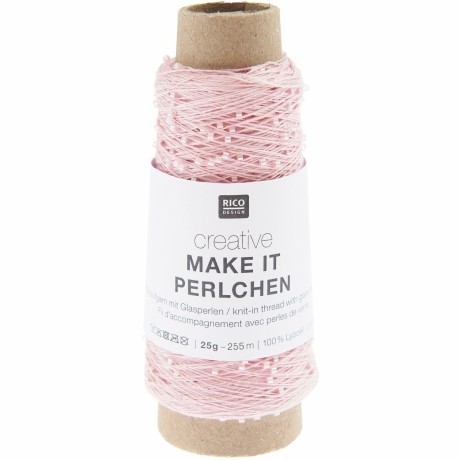 Creative Make it Perlchen Rosenquarz, 25g
