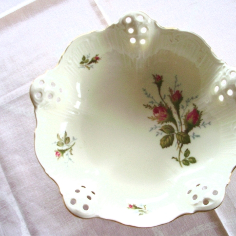 Vintage♥Schale♥Rosenthal Classic Rose♥Moosrose♥50er Jahre