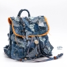 UPCYCLING Jeans Rucksack, Patchwork-Rucksack