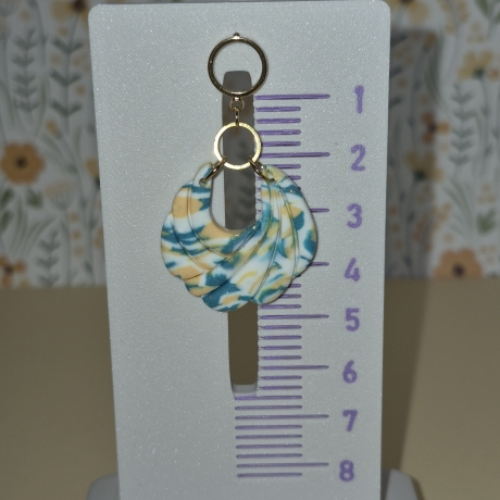 Handgefertigte Statement-Ohrringe: Maritimes Muschel-Design