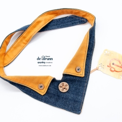 UPCYCLING Hunde-Halstuch, Hunde-Bandana Gr. S