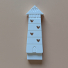 Maritime Stecker aus Gips | Robbe, Walross & Leuchtturm