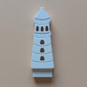 Maritime Stecker aus Gips | Robbe, Walross & Leuchtturm