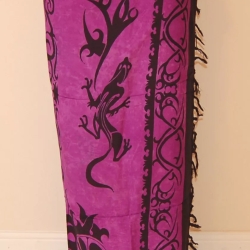 Wickelrock ohne Bänder mit Sarongschnalle, 112x170 cm, neu