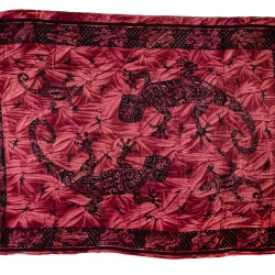 Damen-Sarong, Unikat aus Bali Gekko, 115x165 cm, neu