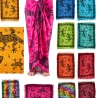 Damen-Sarong, Unikat aus Bali Gekko, 115x165 cm, neu