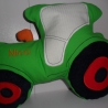 Kuschelkissen grüner Traktor