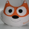 Kuschelkissen schlauer Fuchs mit Namen