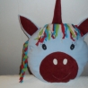 Kuschelkissen Einhorn oder Pferdchen mit Namen