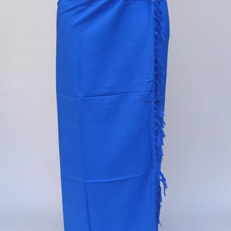 Damen-Wickelrock mit Fransen + Schnalle, 115x165 cm, neu