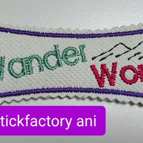 Wander Woman und Schlüsselanhänger Stickdatei Set