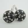 Ohrringe Schwarz Crystal Graphite (SCO10)