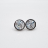 Ohrstecker Weiß Crystal AB Edelstahl (SCO45)