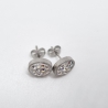 Ohrstecker Weiß Crystal AB Edelstahl (SCO45)