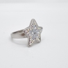 Ring Stern Crystal Weiß Crystal AB (SCR50)