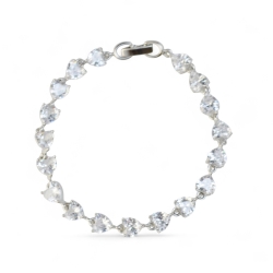 Versilberte Armbänder Schlicht Und Elegant Für Damen
