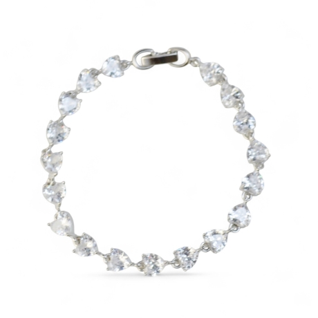 Versilberte Armbänder Schlicht Und Elegant Für Damen