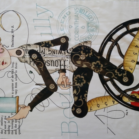 She Who Sews - Panel 60 cm