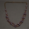 Vintage-inspirierte Halskette – Halsschmuck Glasperlen Elegant