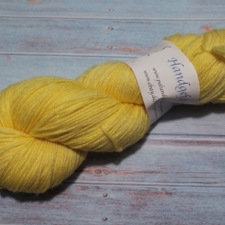 Handgefärbte Wolle Merino-Seide Seidenhimmel 19/16