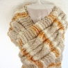 Schal Strickschal 2 Zöpfe handgestricktvon Hobbyhaus
