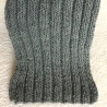 Schal Strickschal XXL in grau handgestrickt von Hobbyhaus