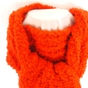 Schal★Orange★superflauschig★Grobstrick★handgestrickt★