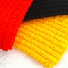 Strickschal FanSchal Deutsche Nationalfarben von Hobbyhaus