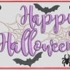Ferberline Stickdatei Türschild Halloween ab 10x10