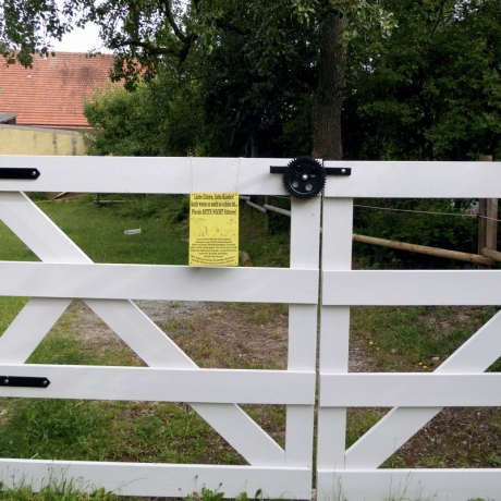 Pferdeschild füttern verboten 12,  Gravurschild 15x20 cm