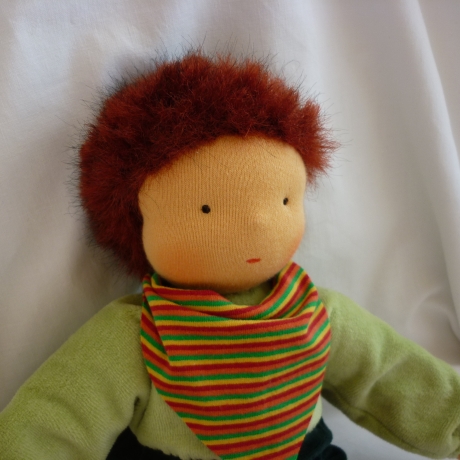 Schlamperle. Stoffpuppe nach Art der Waldorfpuppe