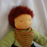 Schlamperle. Stoffpuppe nach Art der Waldorfpuppe