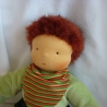 Schlamperle. Stoffpuppe nach Art der Waldorfpuppe