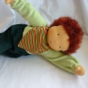 Schlamperle. Stoffpuppe nach Art der Waldorfpuppe
