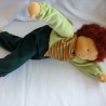Schlamperle. Stoffpuppe nach Art der Waldorfpuppe