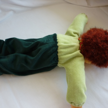 Schlamperle. Stoffpuppe nach Art der Waldorfpuppe
