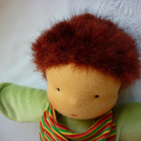 Schlamperle. Stoffpuppe nach Art der Waldorfpuppe