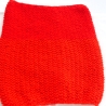 Schlauchschal♥Halssocke♥Rot♥enganliegend♥handgestrickt