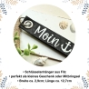 Filz Schlüsselanhänger Moin | Maritimer Filzanhänger